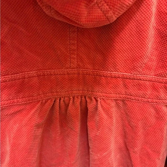 Idra Coral Corduroy Toggle Coat Size 4 – Faux Pockets - Picture 15 of 16